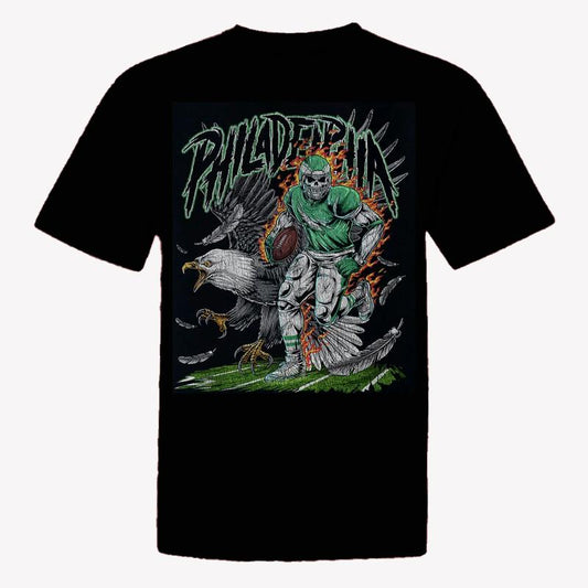 Philly Football Limited Edition T-Shirt, Vintage Philly City Shirt, Deadman's Football, Perfect for Fans of Philly City
