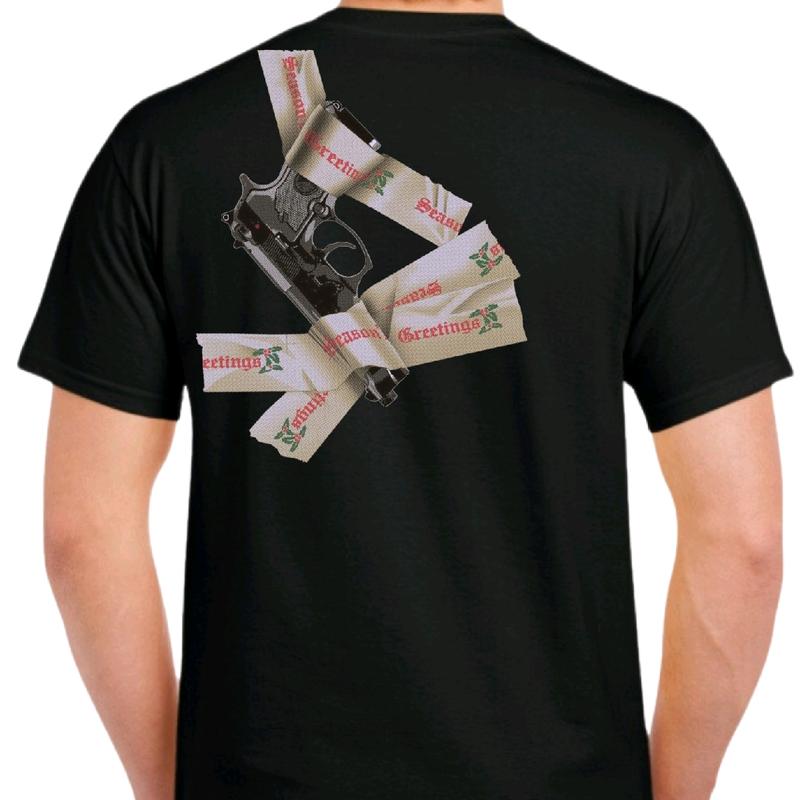 Yippie Ki-Yay, Die Hard Christmas T-Shirt for Men - Funny Cotton Tee - Menswear- christmas - unisex - Crewneck