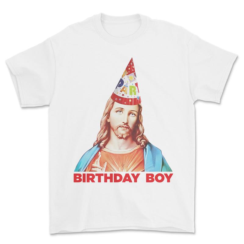 Jesus Birthday Boy Tee, Christian Tees For Men, For Women