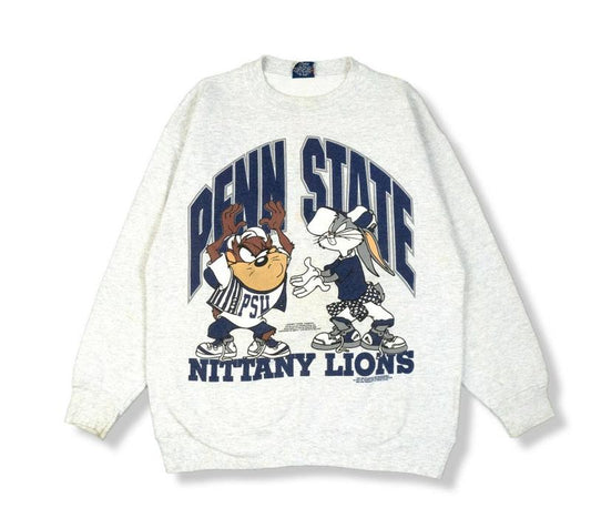 Vintage Penn State Looney Tunes Shirt, PSU Vintage Crewneck Shirt, Classic NCAA Style Shirt, Gift For Sports Fans, Unisex Cotton T-Shirt, Clothing