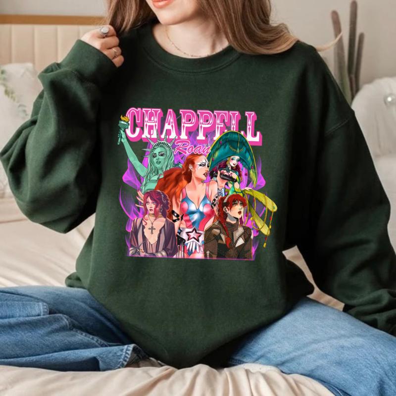 Vintage Chapell Roan Shirt, Chappel Roan Concert T-Shirt Cotton Sweatshirt, Hoodie