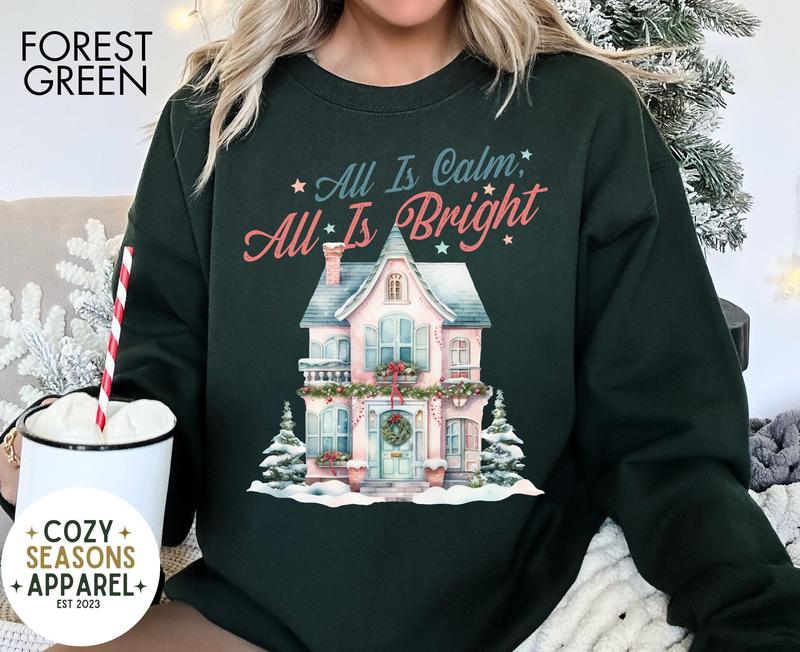 Wonderland Christmas Sweatshirt, Womens Christmas Sweatshirt, Christmas Sweatshirts for Women, Christmas Women,Merry Christmas Sweatshirt