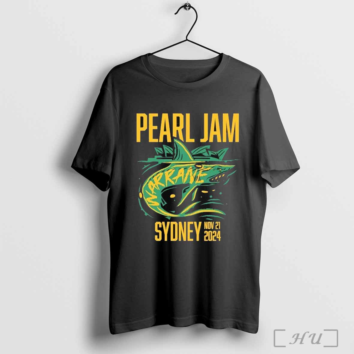 Pearl Jam at ENGIE Stadium, Sydney, Australia On November 21, 2024 Shirt