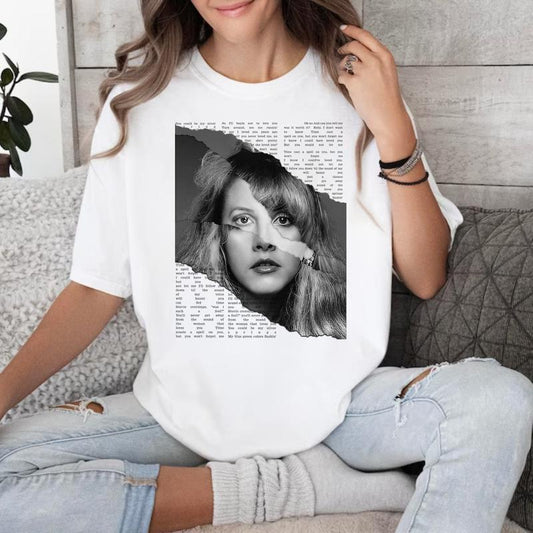 Stev Nic F Mac Band Silver Springs Lyrics Song Gift For Music Fan Shirt