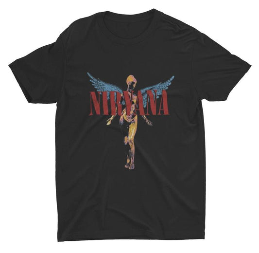 Nirvana Incesticide Album cover gift for fans Vintage Kurt Cobain Tshirt -Vintage unisex graphic tee (2) Menswear Top Underwear Streetwear