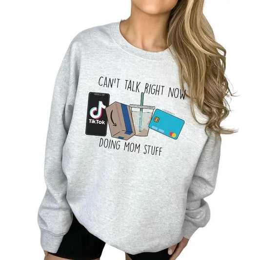Cant Talk Right Now, Busy Doing Mom Stuff Shirt, Mama Shirt
