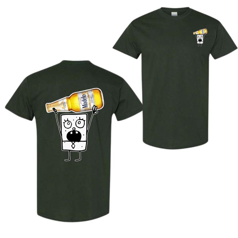 Doodlebob Modelo Cerveza Essential T-Shirt, Funny Drinking T-Shirt, Modelo T-Shirt For Men And Women