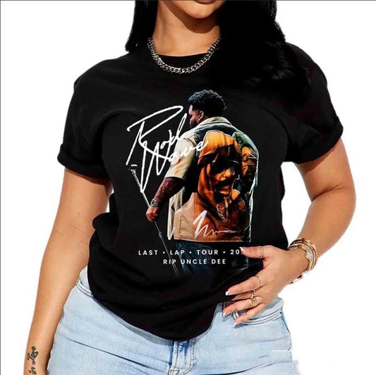 Rod Wave Last Lap Music Cotton Shortsleeve Casual All Size  Top Tee Oversized