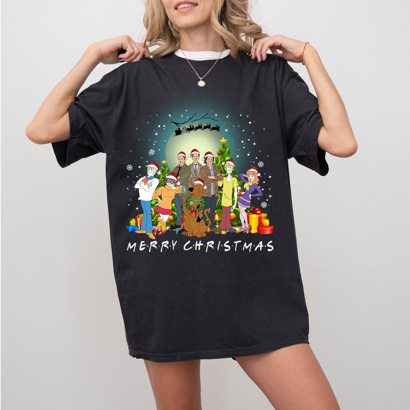 Supernatural Christmas T Shirt, Merry Christmas Supernatural T Shirt, Gift For Woman and Man Unisex T-Shirt Sweatshirt Hoodie