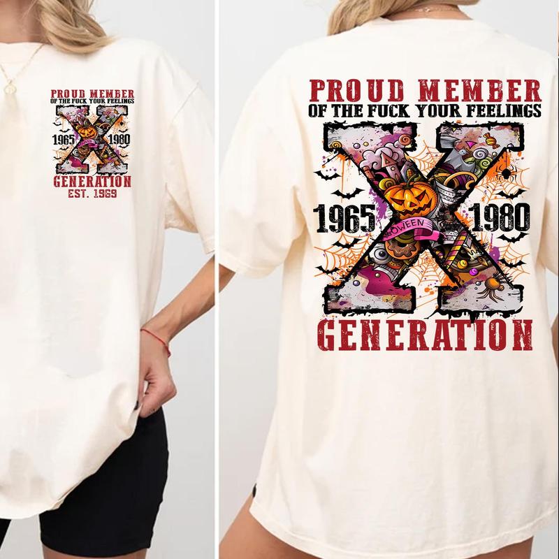 Custom Gen X Skull and Beer Shirt Raised On Hose Water, Humorous Vintage Style Tee for Generation X