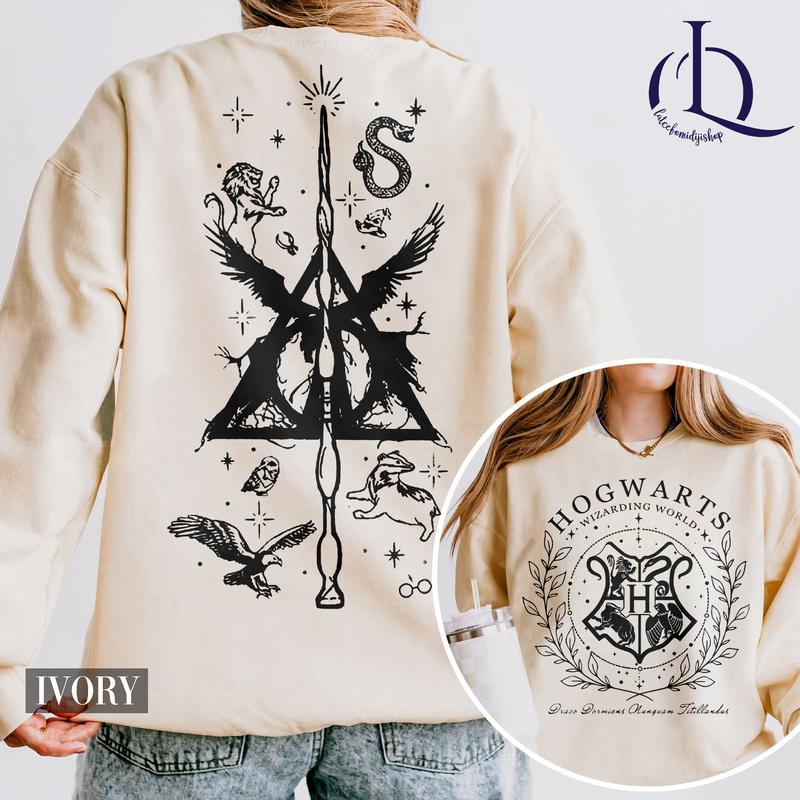 Hogwarts House Shirt, HP House Sweatshirt, Harry potter Sweatshirt, Wizard World, Wizard House Alumni Sweatshirt