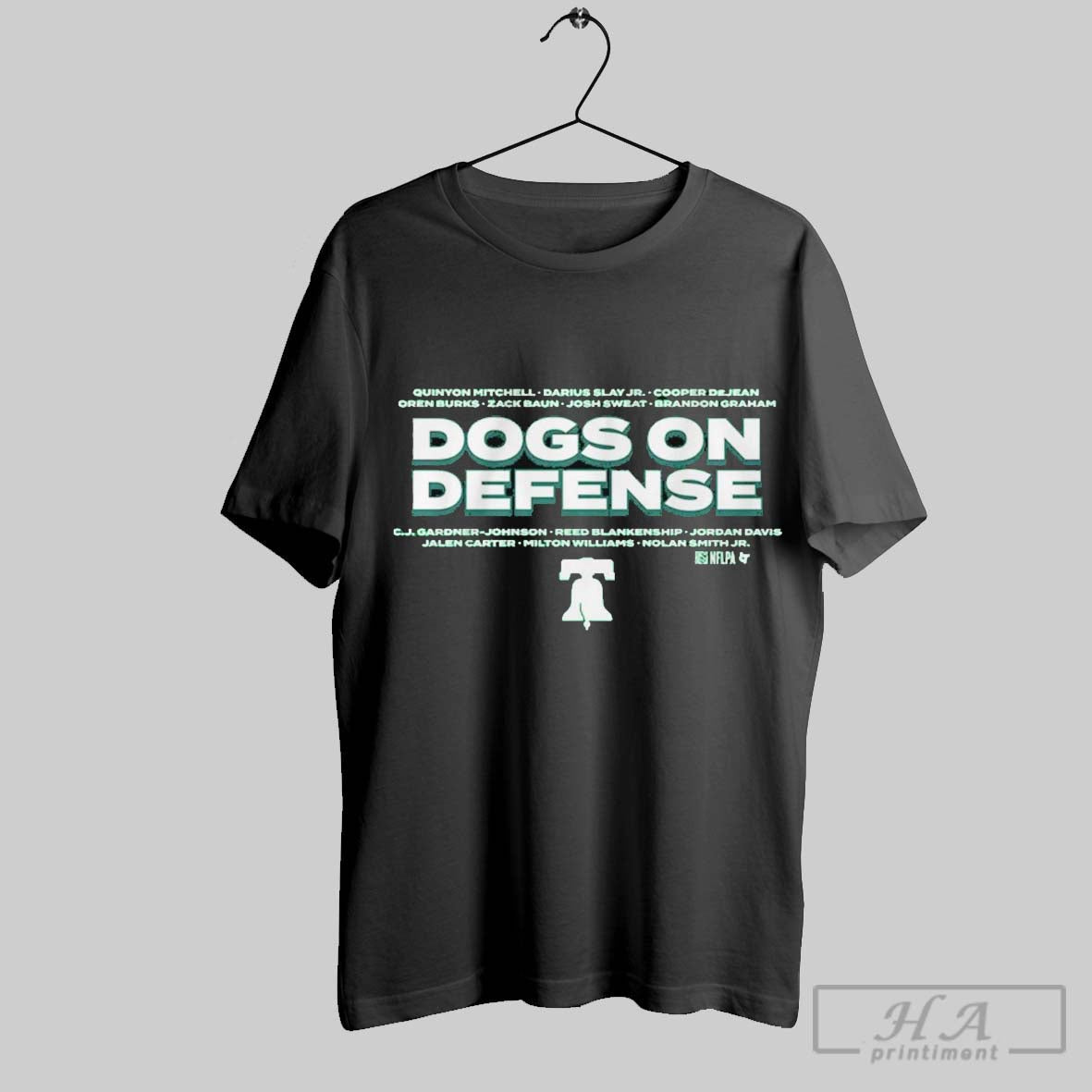 Philadelphia Eagles Football Dogs On Defense Shirt