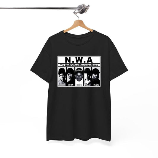 NWA Shirt,NWA TShirt,NWA T-Shirt , N.W.A Merch Tour Hip Hop Rap Tee