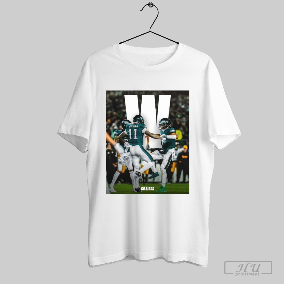 Philadelphia Eagles Win Pittsburgh Steelers Winning Is Our Prerogative Go Birds Poster T Shirt