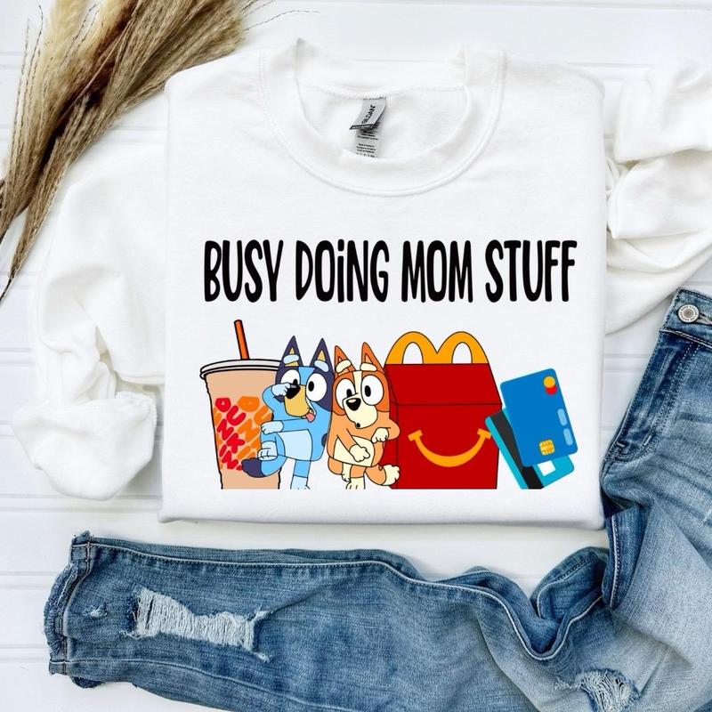 Doing MomStuff crewneck Sweatshirt casual - All-Inclusive Styles - Wide Color Selection - Active Lifestyle Essentials - Every Style Imaginable - Fit f