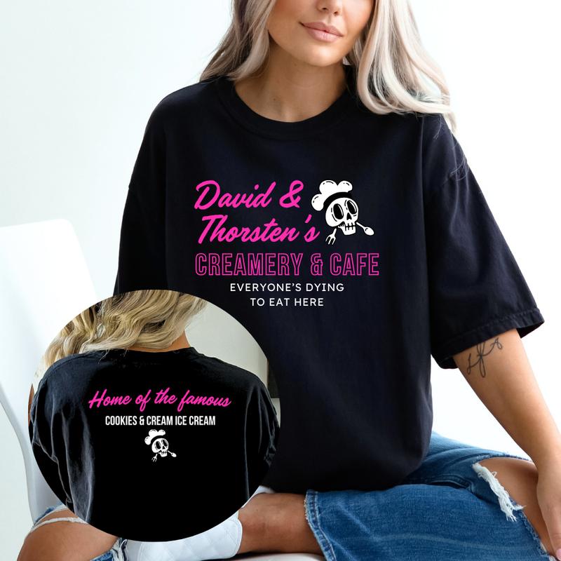 Brynne Weaver Creamery Butcher & Blackbird 2 Sides Sweatshirt, Dark Romance Shirt, Gifts For Readers, Booktok Merch, Unisex T-Shirt, Sweatshirt, Hoodi