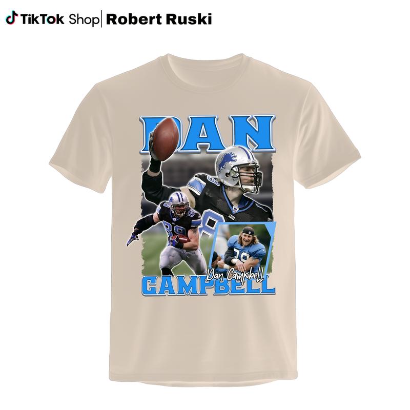 Dan Camp Shirt, Lion s Football Shirt, Gifts For Football Fans