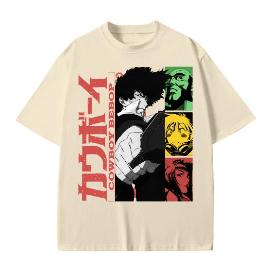Cowboy Bebop T Shirt Men's Fashion Top Tee S to 5XL Cotton Menswear