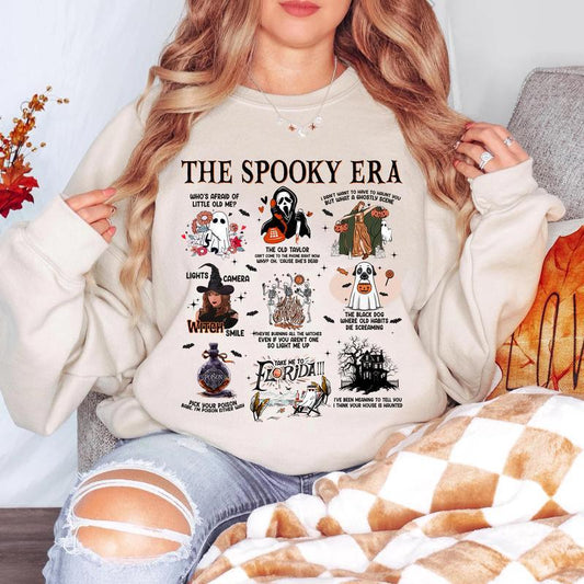 The Spooky Era, Halloween Vibes, Haunted Siprit, Pick your poison TShirtCrewneckHoodie for fan