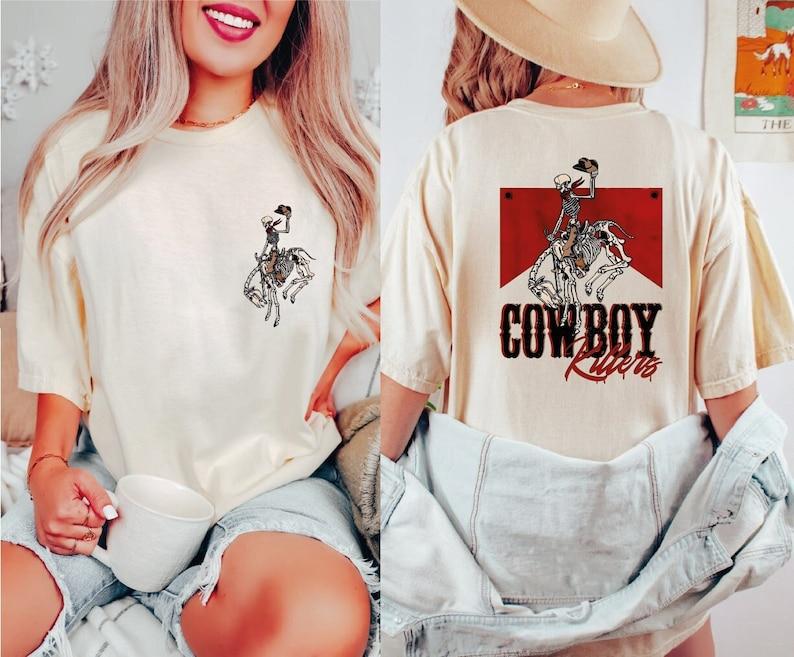 Cowboy Killers Tshirt, Western Cowboy Shirt, Cowboy Skeleton Tee, Western Skeleton Tee, Western Rodeo Shirt, Gift For Women  T-shirt, sweater and Hood