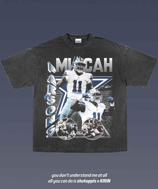 Micah Parsons 1.1 VINTAGE TEE  AMERICAN FOOTBALL  GIFT FOR FAN