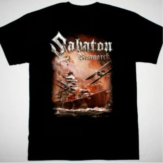 Sabaton Band Black Short Sleeve All Sizes Men T-shirt