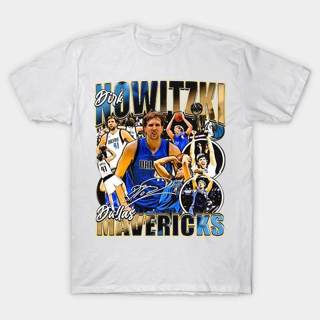 Vintage 90s Graphic Style  Dirk Nowitzki T-Shirt, Basketball T-Shirt, Sport Unisex T-Shirt, Sweatshirt, Hoodie