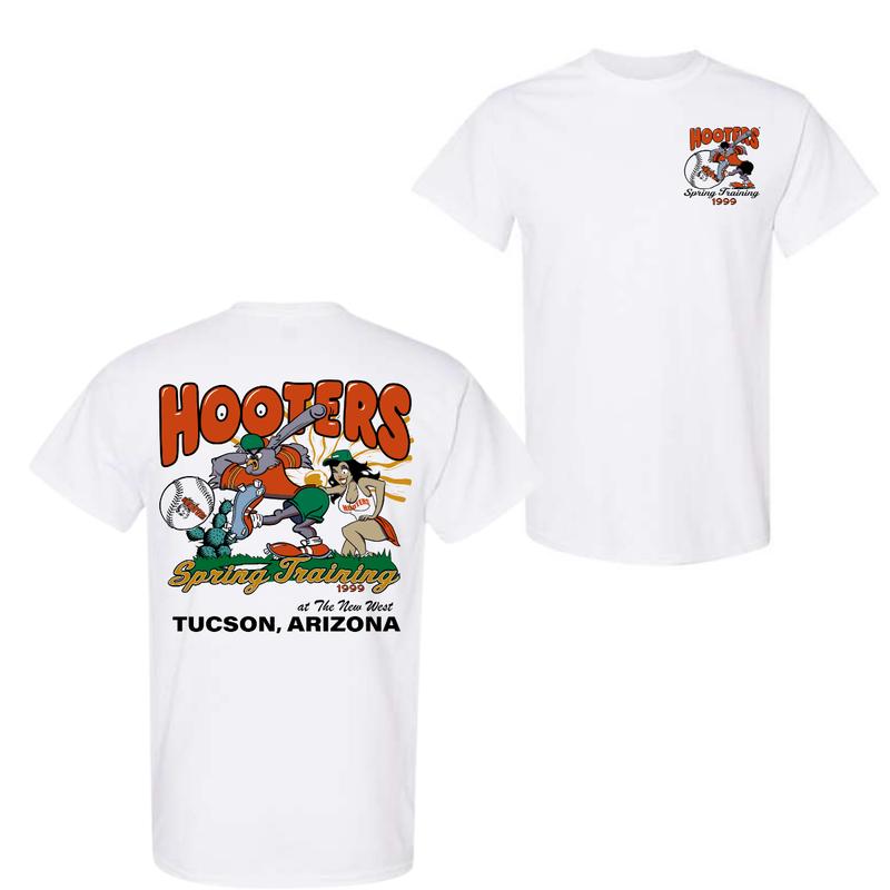 Vintage Hooters Spring Training 199 T-shirt For Men For Woman