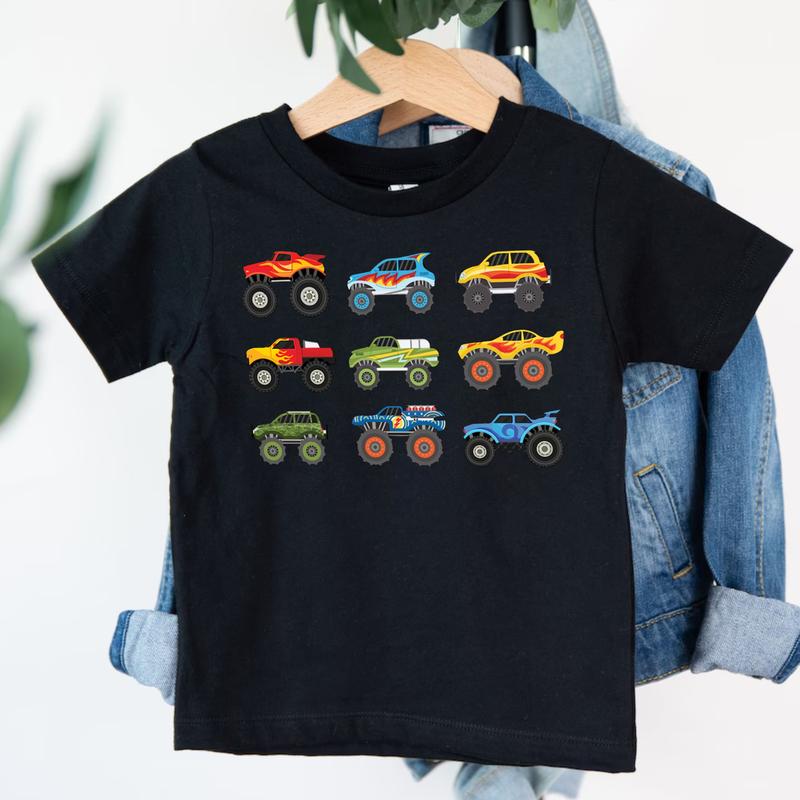 Monster Truck Shirt, Boy Truck Shirt, Birthday Gift, Boy Bift T-shirt, Boys Truck Shirt, Car Truck Shirt, Monster Truck Shirt, Truck Lover Shirt, Truc