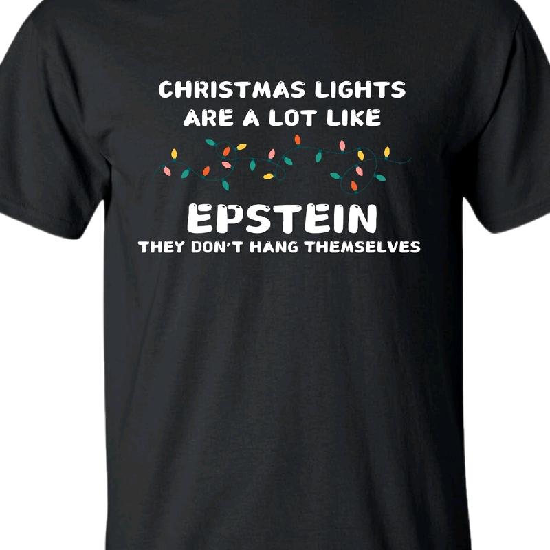 Christmas lights don't hand themselves- men's t-shirt Cotton Menswear Top Tshirt