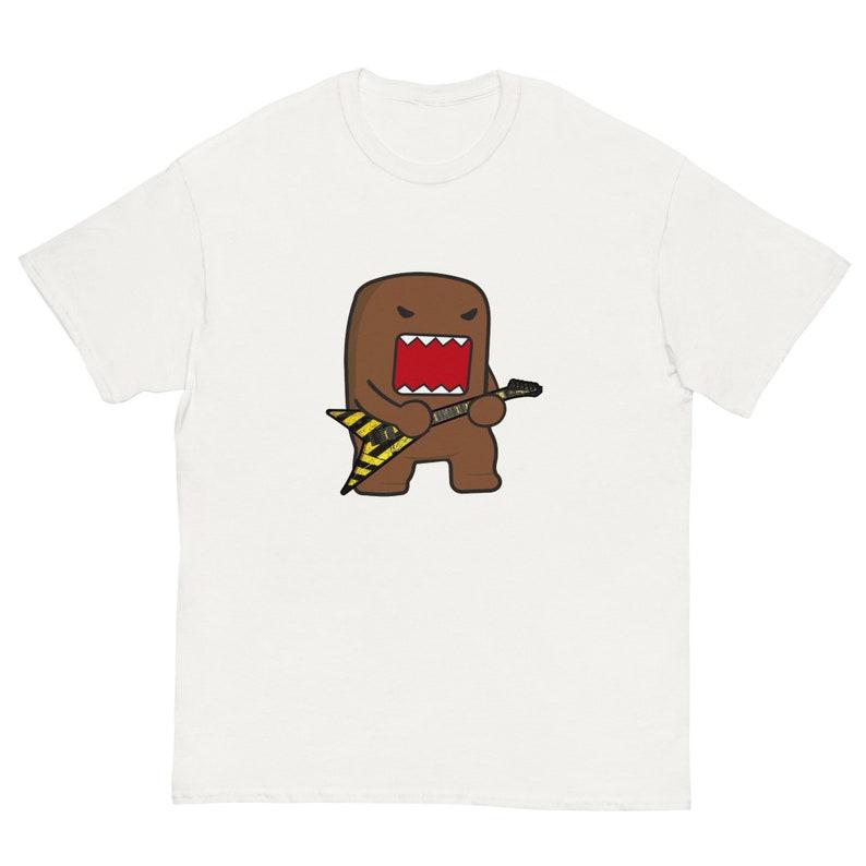 Domo Kun Guitar T-Shirt Unisex All Sizes