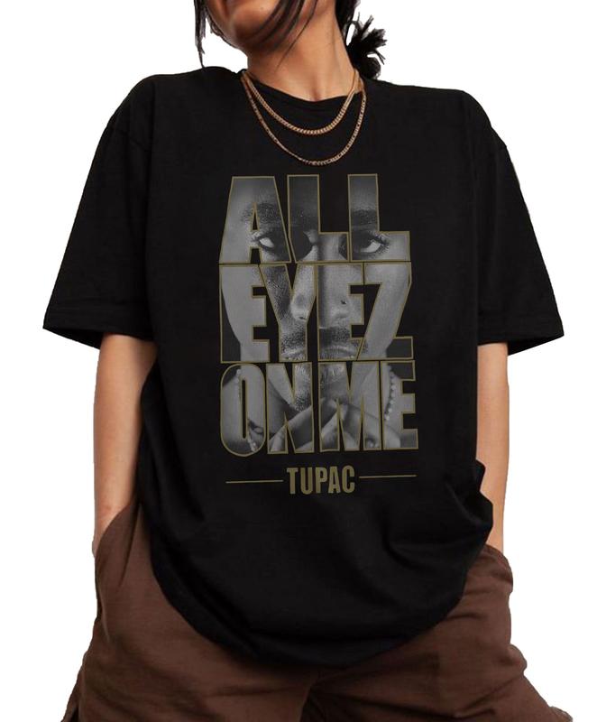 Tupac All Eyez On Me Shirt, 2pac Shirt, Tupac Shakur Shirt, 1990s Vintage Retro Unisex Shirt, Vintage 90s Bootleg Style T-shirt, Hip Hop Legends Shirt