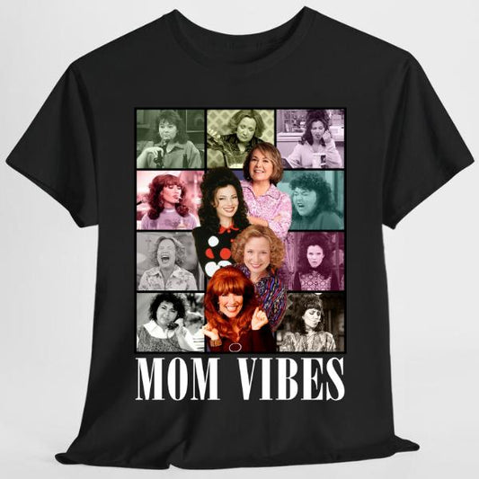 Retro 90â€™s Mom Vibes Shirt, Faux Sitcom moms TShirt, Mom Life Shirt, Mother's Day Gift