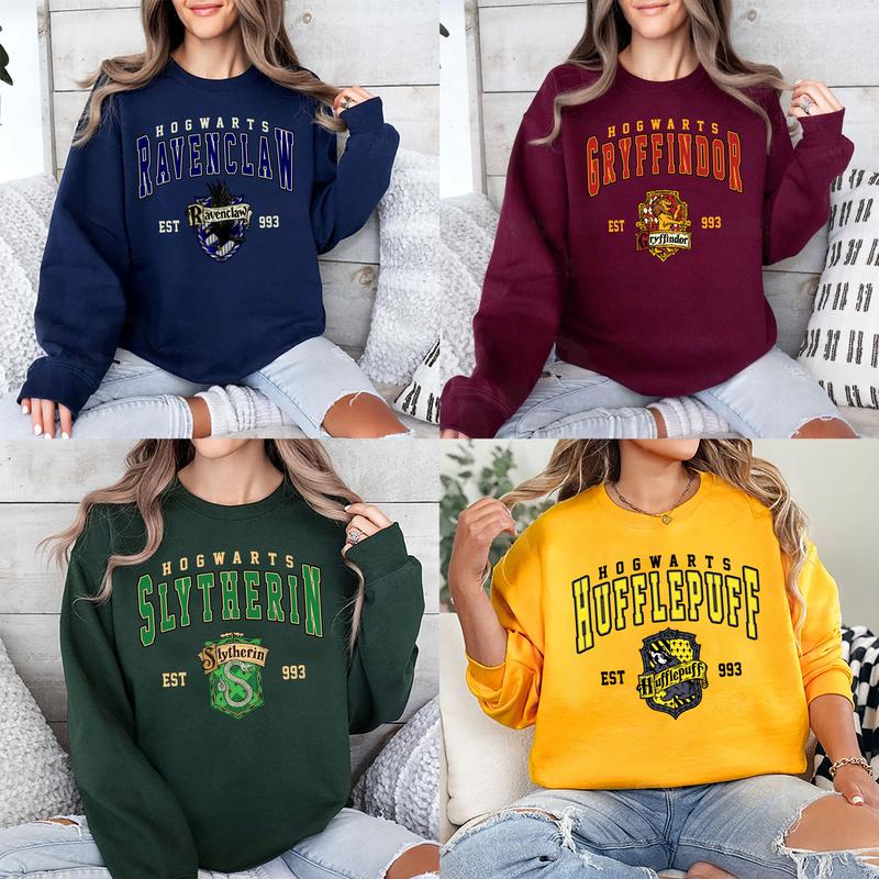 Wizard HP Sweatshirt, Wizard Hogwarts, Family Vacation shirt  Hoodie harry potter house vintage