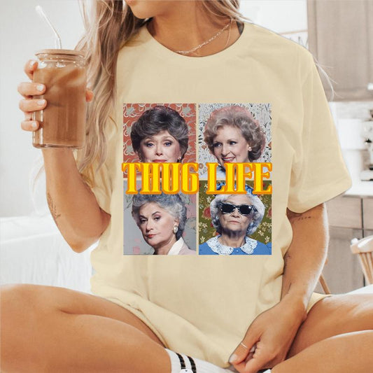 Thug Life H0rr0r Halloween Shirt, Movie Halloween unisex Cotton T-Shirt Womenswear Tshirt Comfort Fabric