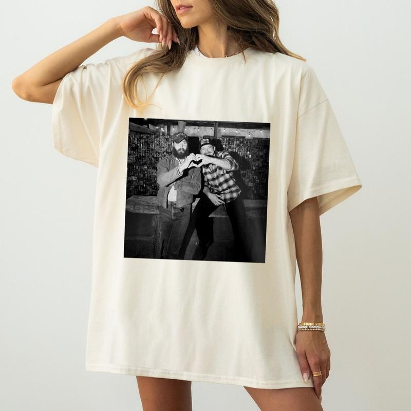 I Had Some Help Shirt, Country Music Cotton Menswear T-Shirt Tshirt Women