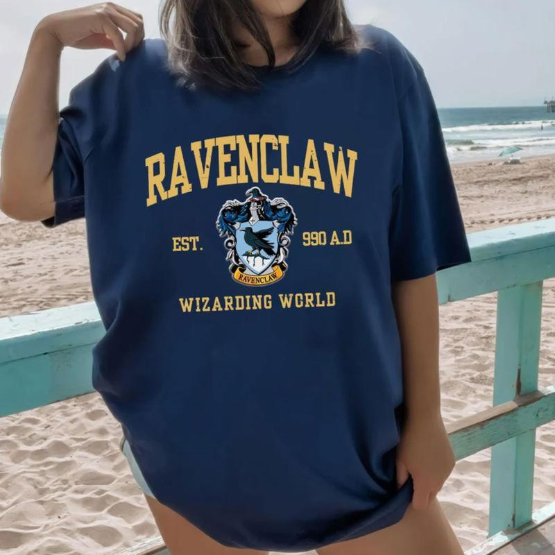 Vintage Hogwarts Houses Sweatshirts, Harrrry Potttter Shirt Menswear Hoodie, Fashion Women's Top for Daily Wear, Womenswear Hoodie