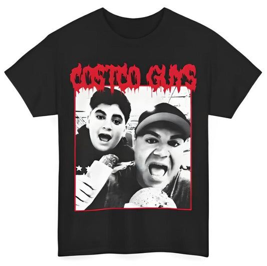 Chicken Bake Guys  Punk Metal Shopping Meme Graphic T Shirt  Boom Rizz Gift - Tiktok Meme Shirt, Crew Neck, Slight Stretch, Breathable & Wear-Resistan