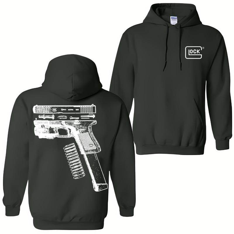 In Glock We Trust Hoodie Menswear Classic Glock Hoodie