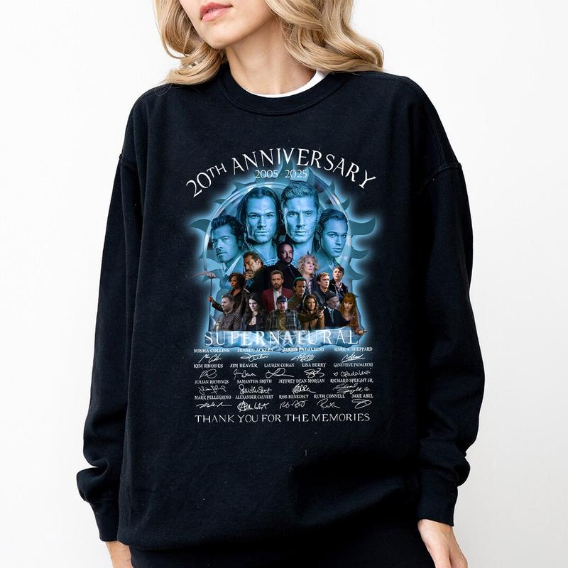 Supernatural T Shirt, Dean Sam T Shirt,  Gift For Woman and Man Unisex T-Shirt Sweatshirt Hoodie Casual Cotton