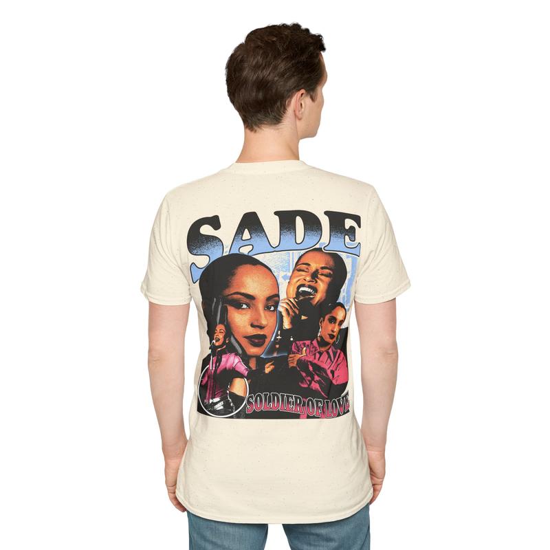Sade Rare Homage Vintage Style Graphic Bootleg T-shirt