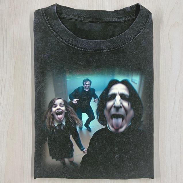 HARRY POTTER Tongue Out SHIRT, HARRY POTTER Funny Tee, Movie Shirt, Halloween Shirt, Unisex T-Shirt, Gift For Men Women