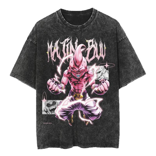 Kidbuu Vintage Shirt, Majin Buu Shirt, Anime Dragon Ball Shirt, Manga Shirt, Tee Menswear Top