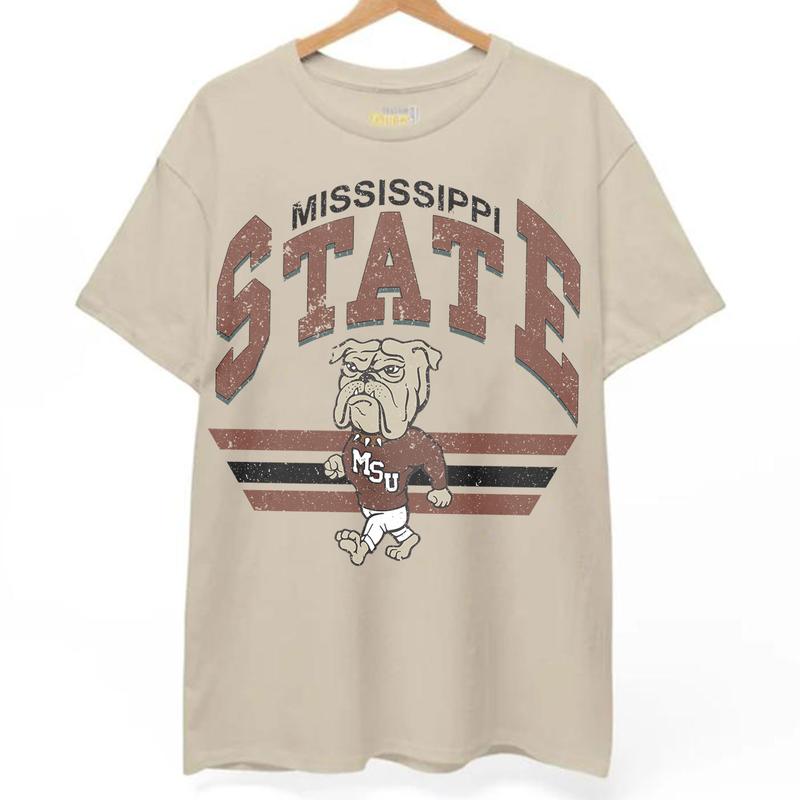Mississippi State Bulldogs Vintage Football NCAA Sweatshirt - Tshirt - Hoodie, Mississippi State University Unisex Football NCAA Shirt, Unisex Vintage