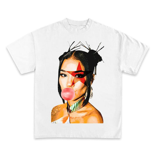 Jhene Blow Bubbles Tee - Pop of Fun in Every Wear