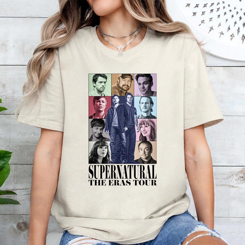 Supeernatural T Shirt, Supeernatural Era T Shirt, Gift For Woman and Man Unisex T-Shirt Sweatshirt Hoodie Casual Cotton