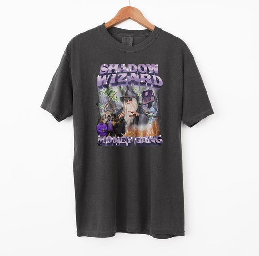 Shadow Wizard Money Gang T Shirt, Vintage Comfort Colors Graphic Tee