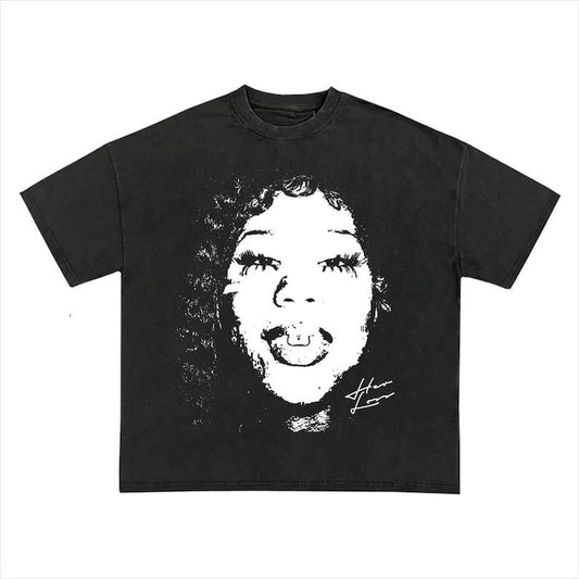 Drake & 21 Savage  Her Loss Garment Dyed T Shirt