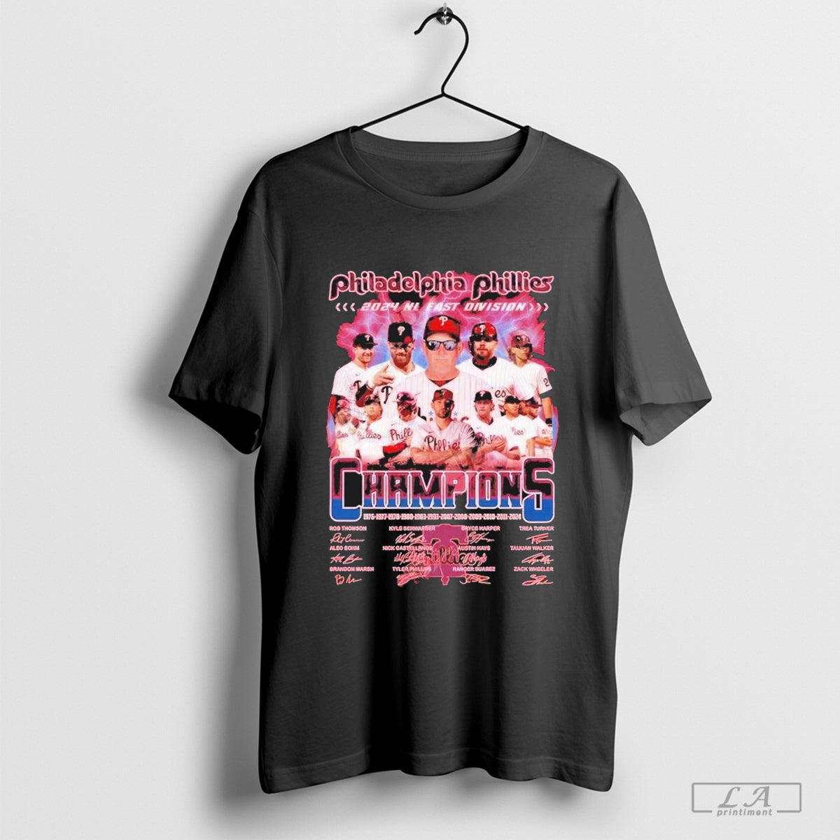Philadelphia Phillies 2024 NL East Division Champions Shirt