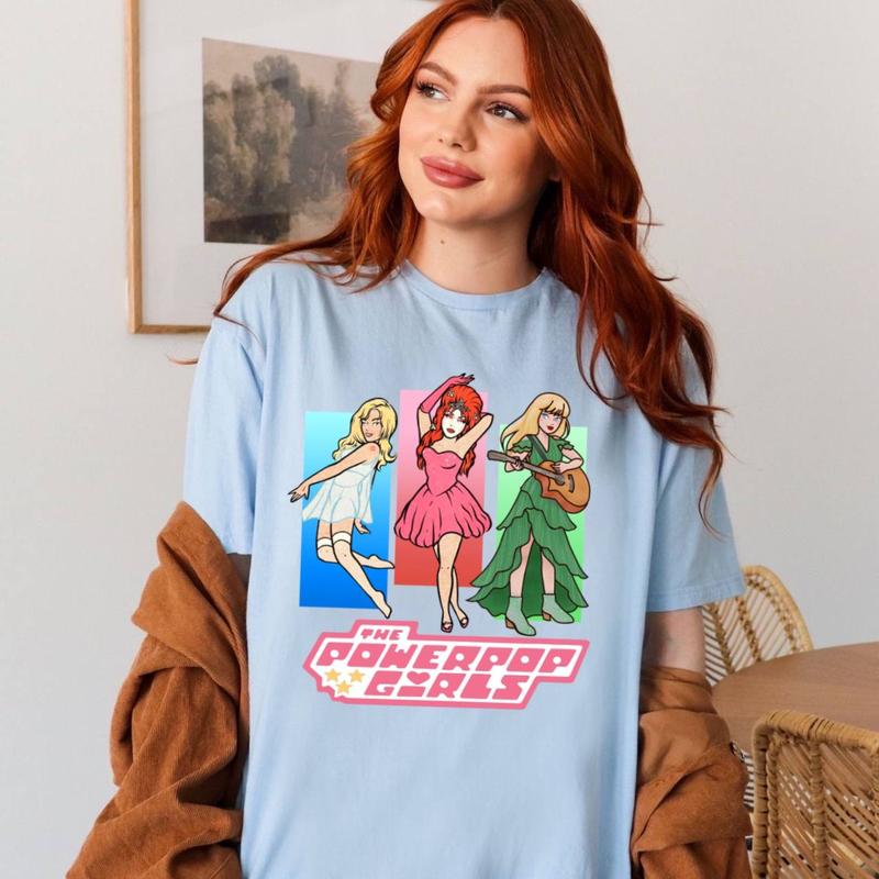 Music Band Girls Animation Tshirt Sweatshirt Hoodie